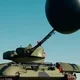 Tank Blowing Balloon