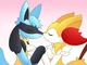 Braixen x Lucario