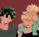 Deku and bakugo