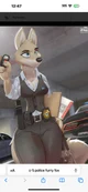 Detective female fox