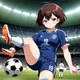 Female soccer player