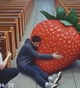 Gigantic strawberry
