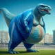 Blueberry dinosaur