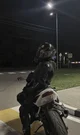 novio motociclista