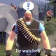 A-posing Heavy -TF2-