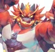 Incineroar - Bara