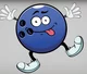 Dancing bowling ball