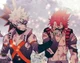 Kirishima and Bakugo