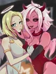 Fem Angel and Demon