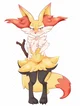 Scarlet The Braixen
