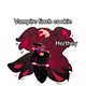 Vampire Finch cookie