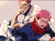 Yuji and Sukuna 