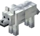 Minecraft Snowy Wolf