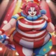 Fat clown