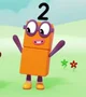 Two numberblocks