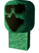 Green Head With Legs