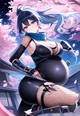 Pregnant Kunoichi