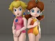 Peach and Daisy