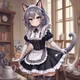 Cat girl maid