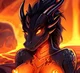 Lava dragoness