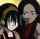 Toph and Katara