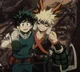 Bakugou y deku