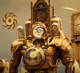 Past titan clockman