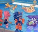 Soniс in the pool 