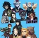 Male characters 