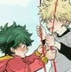 Bakudeku as kids