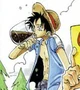 Luffy angry drunk 