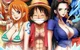 Luffy with girls
