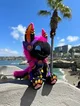 Protogen plushie toy