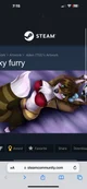 Sexy female furry