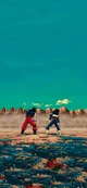 Vegeta and Goku