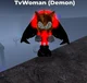 TV woman demon