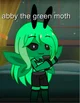 Abby green moth