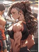 muscular sister