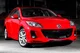 A Red Mazda 3