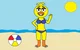 Chica at the Beach