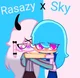 Rasazy and sky 