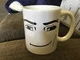 Sussy man face mug