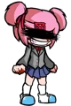 Glitched Natsuki