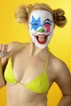 Female clown girl 