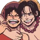 Luffy y Ace