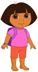 Dora barefeet