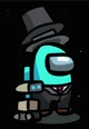Among Us Cyan 