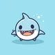 Small cuddly  shark