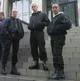 Group of skinheads