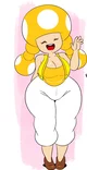 Yellow Toadette